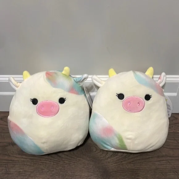 Squishmallow Candace the Cow 8” Bundle - Picture 1 of 3